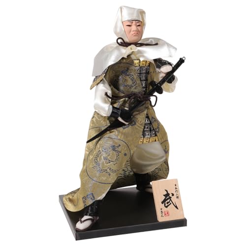 Beaupretty Traditionelle Samurai Puppe Japanische Dekorationsfigur für Zuhause und Büro als Tischdekoration Handgefertigt Langlebig und für Wohnzimmer und Schlafzimmer Beaupretty Traditionelle Samurai Puppe Japanische Dekorationsfigur für Zuhause und Büro als Tischdekoration Handgefertigt Langlebig und für Wohnzimmer und Schlafzimmer von Beaupretty