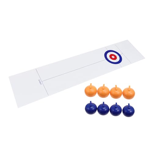 Beaupretty Tragbares Curling Spielset aus Hochwertigem Sicheres Familienspiel für Erwachsene für Desktop Party und Gruppenaktivitäten Fördert Eltern Junge Mädchen Interaktion Beaupretty Tragbares Curling Spielset aus Hochwertigem Sicheres Familienspiel für Erwachsene für Desktop Party und Gruppenaktivitäten Fördert Eltern Junge Mädchen Interaktion von Beaupretty