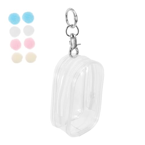 Beaupretty Transparente Mini Puppen Aufbewahrungstasche Kleiner Behälter für Puppen Tragetasche mit Schnalle und Praktischer Organizer für Sammlermodelle Beaupretty Transparente Mini Puppen Aufbewahrungstasche Kleiner Behälter für Puppen Tragetasche mit Schnalle und Praktischer Organizer für Sammlermodelle von Beaupretty