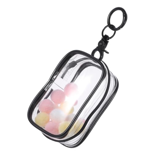 Beaupretty Transparente Puppentragetasche Mini mit Reißverschluss PVC Aufbewahrungstasche für Figuren Praktischer und Kompakter Sichtschutz für Puppen für Sammler und Reisen von Beaupretty