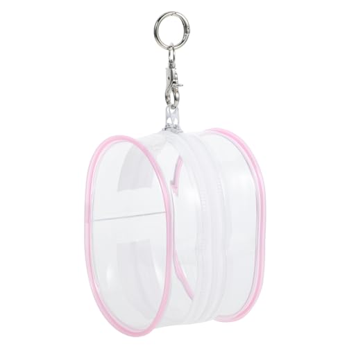 Beaupretty Transparente Puppentragetasche mit Haken Praktischer Aufbewahrungsbeutel für Baumwollpuppe Leicht und Robust Geeignet zum Aufhängen an Rucksack und Koffer Süßes Zubehör von Beaupretty