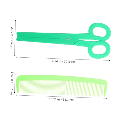 Beaupretty Übergroße Clown-Schere und Großer Kamm aus Robustem Kunststoff Realistische Theaterrequisite für Halloween Karneval Cosplay und Bühnenauftritte Tragbar und Vielseitig Einsetzbar Beaupretty Übergroße Clown-Schere und Großer Kamm aus Robustem Kunststoff Realistische Theaterrequisite für Halloween Karneval Cosplay und Bühnenauftritte Tragbar und Vielseitig Einsetzbar von Beaupretty