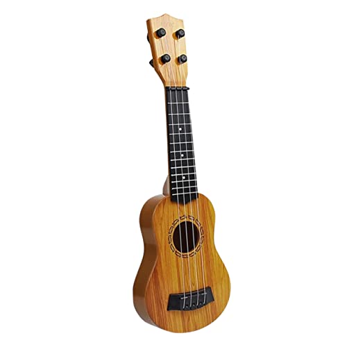 Beaupretty Ukulele aus Holz Mini Saitiges Musikinstrument für Kleinkinder Frühe Musikalische Früherziehung Robustes Lernspielzeug für Jungen und Mädchen von Beaupretty
