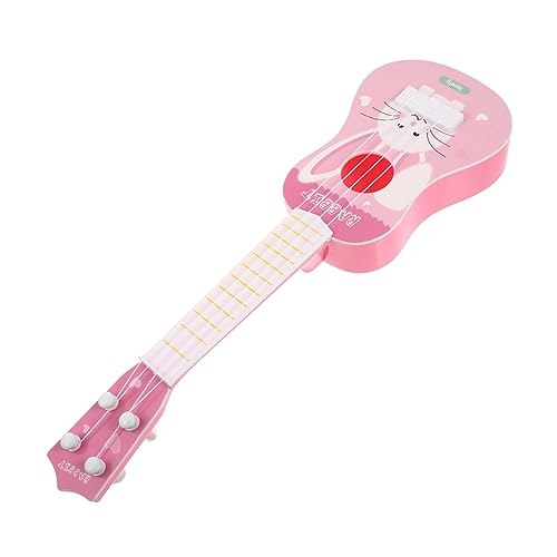 Beaupretty Ukulele aus Musikinstrument für Frühe Bildung Saitige Gitarre für Mädchen Fördert Kreativität und Selbstbewusstsein von Beaupretty