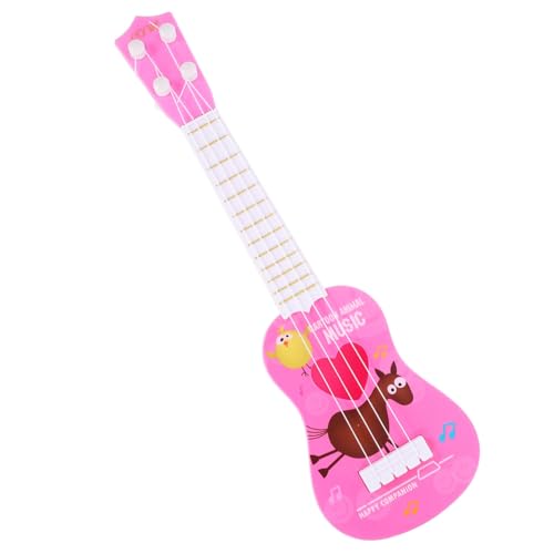 Beaupretty Ukulele für Anfänger Mini Gitarre mit Saiten Musikinstrument für Jungen und Mädchen Perfektes zur Frühen Bildung von Beaupretty