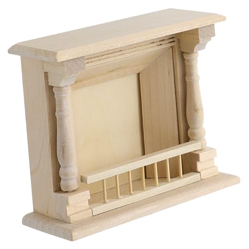 Beaupretty Unbemalt Puppenhaus Zubehör Detailreiches Miniaturmöbel für Realistische Spielszene und Gemütliche Atmosphäre Beaupretty Unbemalt Puppenhaus Zubehör Detailreiches Miniaturmöbel für Realistische Spielszene und Gemütliche Atmosphäre von Beaupretty