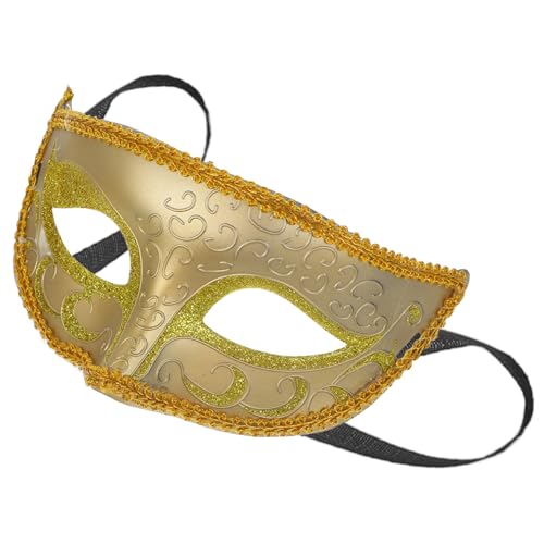 Beaupretty Unisex Maske für Erwachsene Elegante Halloween Gesichtsmaske aus Spitze für Cosplay Maskenbälle und Karnevalspartys Perfektes Accessoire für Festliche Anlässe Beaupretty Unisex Maske für Erwachsene Elegante Halloween Gesichtsmaske aus Spitze für Cosplay Maskenbälle und Karnevalspartys Perfektes Accessoire für Festliche Anlässe von Beaupretty