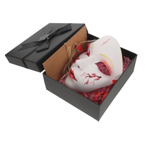 Beaupretty Venezianische Halloween Maske Handbemalt Vollgesichts Dekoration Klassische Karneval Cosplay Maske für Party Bühne Hanfu Accessoire von Beaupretty