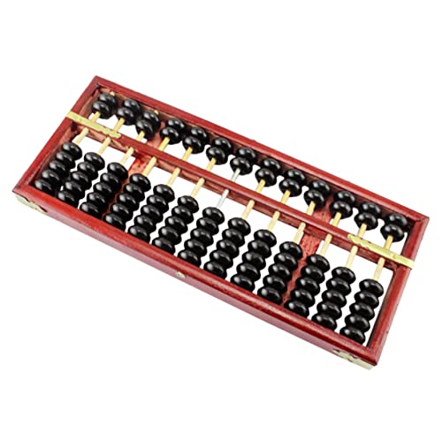 Beaupretty Vintage Holz Rechenrahmen mit Reihen und Perlen Robuster Schulrechenrahmen aus Holz Langlebiges Lernwerkzeug für Schüler und Erwachsene zur Frühen Mathematikbildung Beaupretty Vintage Holz Rechenrahmen mit Reihen und Perlen Robuster Schulrechenrahmen aus Holz Langlebiges Lernwerkzeug für Schüler und Erwachsene zur Frühen Mathematikbildung von Beaupretty