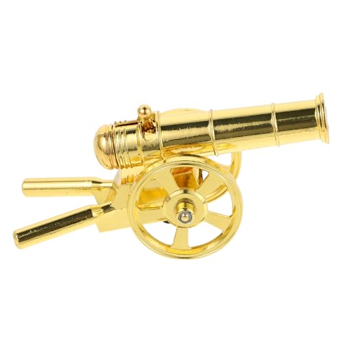 Beaupretty Mini-kanonen-Modell Aus Metall Vintage-Artillerie-Ornament Dekoration Für Tisch Oder Regal Sammler-Statue Mit Präzisen Details Historisches Modell Für Ausstellung von Beaupretty