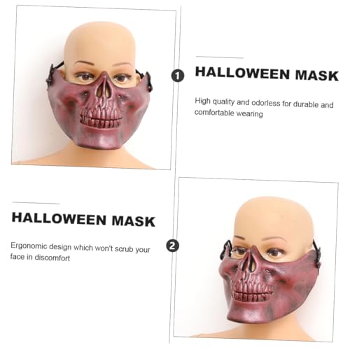 Beaupretty Vollgesichts-schutzmaske Schädel-skelett-maske Halloween-maske Beängstigend Skelettmaske Halloween Beaupretty Vollgesichts-schutzmaske Schädel-skelett-maske Halloween-maske Beängstigend Skelettmaske Halloween von Beaupretty