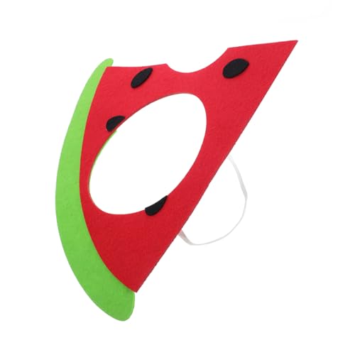 Beaupretty Wassermelonen Filzmaske Foto Requisiten Masken Mit Cartoon Fruchtmotiv Entzückende Cartoon Maske Halloween Cosplay Requisite Cartoon Masken Für Partys Masken Mit Cartoon von Beaupretty