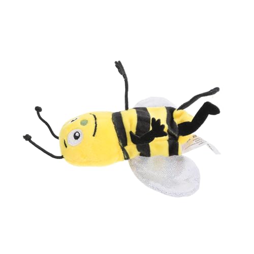 Beaupretty Weiche Biene Handpuppe Kuscheliges Plüschspielzeug Puppentheater Rollenspiel für Kleinkinder Pädagogische Fingerpuppe zur Kreativität und Sprachentwicklung Beaupretty Weiche Biene Handpuppe Kuscheliges Plüschspielzeug Puppentheater Rollenspiel für Kleinkinder Pädagogische Fingerpuppe zur Kreativität und Sprachentwicklung von Beaupretty