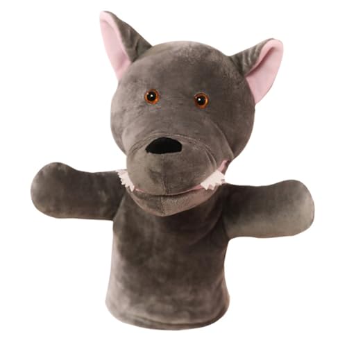 Beaupretty Weiche Plüsch Handpuppe Wolf Interaktives Kasperletheater Tierhandpuppe Spielerisches Geschichtenerzählen Kreatives Puppenspiel für Waschbar und Kuschelig Beaupretty Weiche Plüsch Handpuppe Wolf Interaktives Kasperletheater Tierhandpuppe Spielerisches Geschichtenerzählen Kreatives Puppenspiel für Waschbar und Kuschelig von Beaupretty