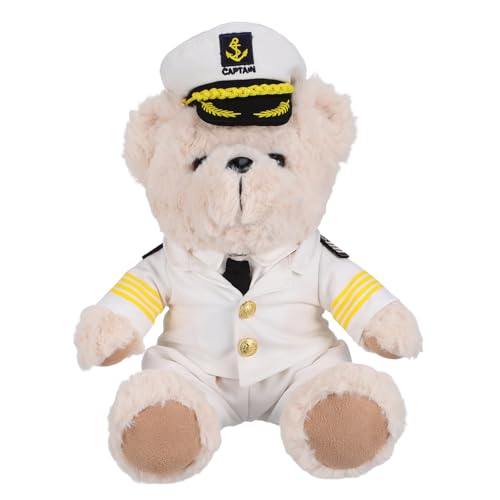 Beaupretty Weicher Plüschbär Captain Kuscheltier Stofftier Bär Puppe für Partydeko und Geschenkidee Beaupretty Weicher Plüschbär Captain Kuscheltier Stofftier Bär Puppe für Partydeko und Geschenkidee von Beaupretty