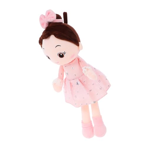 Beaupretty Weiches Plüschmädchen Kuscheltier Niedliche Stoffpuppe für Schlafkissen für Mädchen Geburtstag Wohnzimmer Schlafzimmer Deko von Beaupretty