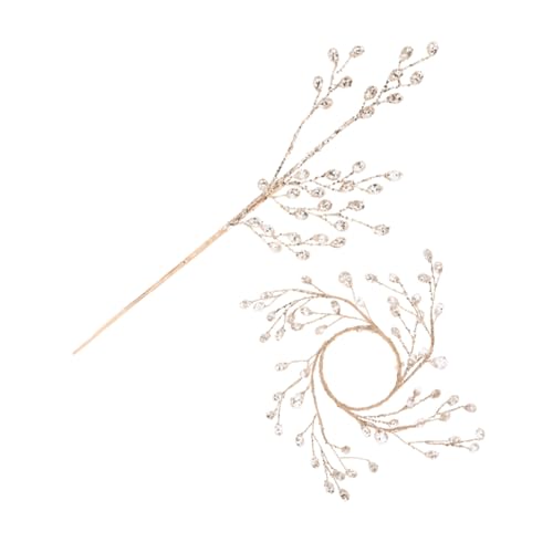 Beaupretty Weihnachtliche Deko Beerenzweige Set mit Acrylperlen und Kristallbeeren Künstliche Weihnachtsgirlande DIY für Fensterdeko Fotorequisiten Weihnachtsbaumgestaltung Langlebig und Beaupretty Weihnachtliche Deko Beerenzweige Set mit Acrylperlen und Kristallbeeren Künstliche Weihnachtsgirlande DIY für Fensterdeko Fotorequisiten Weihnachtsbaumgestaltung Langlebig und von Beaupretty