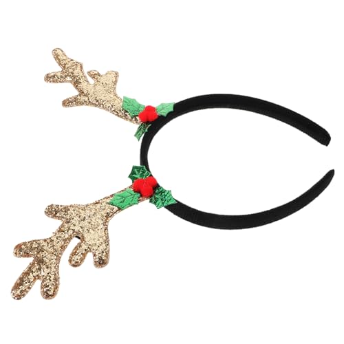 Beaupretty Weihnachtlicher Antler Haarreifen für Erwachsene Goldene Rentierhörner Kopfschmuck für Halloween Karneval und Mottopartys Vielseitiges Kostümzubehör Beaupretty Weihnachtlicher Antler Haarreifen für Erwachsene Goldene Rentierhörner Kopfschmuck für Halloween Karneval und Mottopartys Vielseitiges Kostümzubehör von Beaupretty
