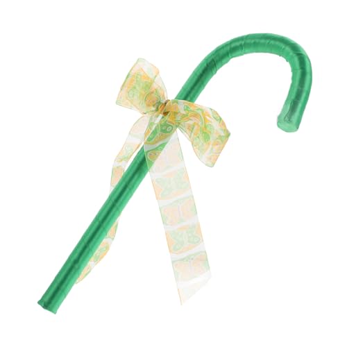Beaupretty Weihnachtlicher Bowknot Kostümstock Strapazierfähiger Gehstock mit Modischem Schleifen für Cosplay Valentinstag und Festliche Dekoration Vielseitiges Accessoire für Roleplay von Beaupretty