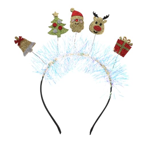 Beaupretty Weihnachtlicher Haarreif Rentier-design Langlebiges Material Bequemer Sitz Festlicher Kopfschmuck für Damen Mädchen Kompatibel mit Verschiedenen Frisuren für Weihnachtsfeiern und von Beaupretty