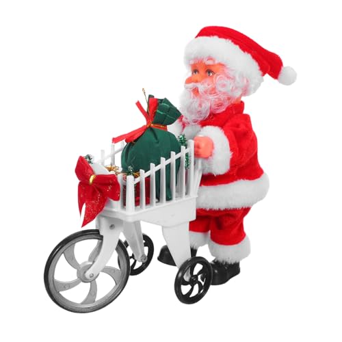 Beaupretty Weihnachtlicher Santa Einkaufswagen mit Musik und Beweglicher Plüschfigur Kindersicheres für Festliche Dekoration und Interaktives Spielspaß Beaupretty Weihnachtlicher Santa Einkaufswagen mit Musik und Beweglicher Plüschfigur Kindersicheres für Festliche Dekoration und Interaktives Spielspaß von Beaupretty