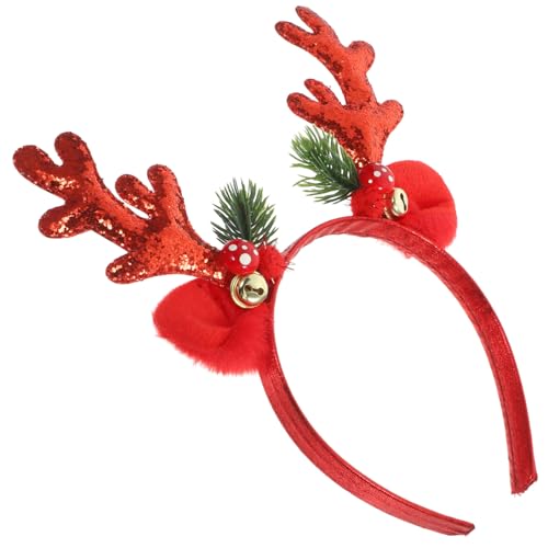 Beaupretty Weihnachtliches Rentier Geweih Stirnband mit Glocken Festlicher Haarreifen für Mädchen und Damen Vielseitiges Weihnachts Accessoire für Party Bühne und Kostümveranstaltungen Beaupretty Weihnachtliches Rentier Geweih Stirnband mit Glocken Festlicher Haarreifen für Mädchen und Damen Vielseitiges Weihnachts Accessoire für Party Bühne und Kostümveranstaltungen von Beaupretty