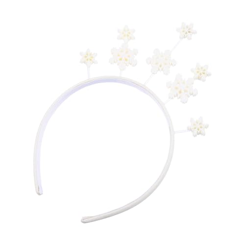 Beaupretty Weihnachts Schneeflocken Haarreif Weiß Party Kopfschmuck Erwachsene Festival Kostüm Accessoire Universalgröße Beaupretty Weihnachts Schneeflocken Haarreif Weiß Party Kopfschmuck Erwachsene Festival Kostüm Accessoire Universalgröße von Beaupretty