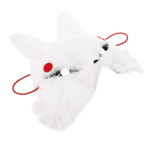 Beaupretty Weiße Halbe Hasenmaske aus Plüsch und Kunststoff Leichte Karnevalsmaskerade für Halloween Kostümparty Cosplay und Festliche Anlässe Vielseitige Damenmaske Beaupretty Weiße Halbe Hasenmaske aus Plüsch und Kunststoff Leichte Karnevalsmaskerade für Halloween Kostümparty Cosplay und Festliche Anlässe Vielseitige Damenmaske von Beaupretty
