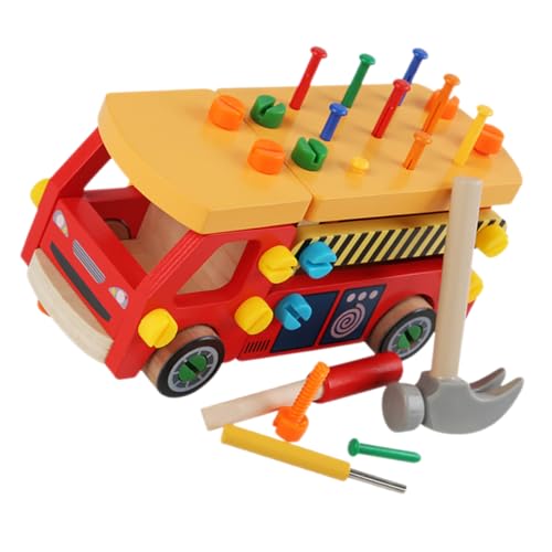 Beaupretty Werkzeugkasten Set Holzspielzeug Lernspielzeug für Kleinkinder Pädagogisches Konstruktionsspielzeug Kreativität Feinmotorik und Logischem für Jungen und Mädchen Beaupretty Werkzeugkasten Set Holzspielzeug Lernspielzeug für Kleinkinder Pädagogisches Konstruktionsspielzeug Kreativität Feinmotorik und Logischem für Jungen und Mädchen von Beaupretty