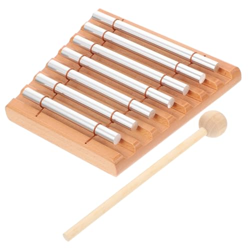 Beaupretty Windspiel Schlaginstrument mit Holzschlägel Metall Klangstab Percussion für Musikunterricht und Meditation Langlebig Klangvoll Ergonomisch Gestaltet Beaupretty Windspiel Schlaginstrument mit Holzschlägel Metall Klangstab Percussion für Musikunterricht und Meditation Langlebig Klangvoll Ergonomisch Gestaltet von Beaupretty