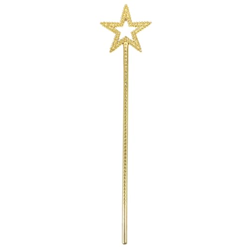 Beaupretty Zauberstab Feenflügel Glitzerfee Für Mädchen Leuchtende Kinderstäbe Kinderparty Kleines Kleinkindkostüm Kinderfeenstab Requisiten Feenstab Fee Cosplay Requisiten Kunststoff Golden von Beaupretty