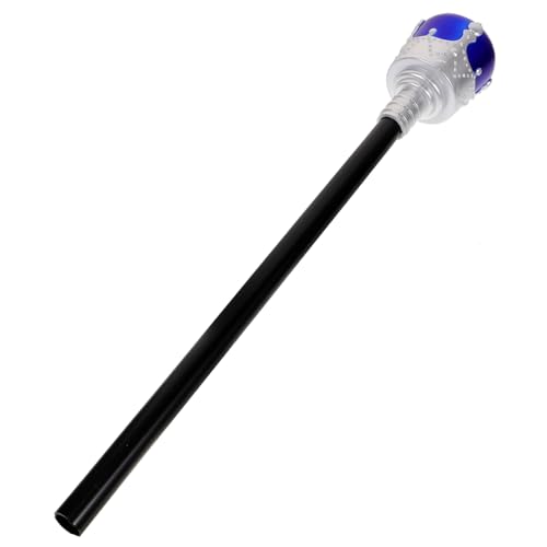 Beaupretty Zauberstab Königszepter Für Lang Tom Königlich Silber Zepter Zauberstab Vorabend Funkelnd Mädchen Kinderkostüm Walking Stick Königskostüm Zepter Blau von Beaupretty
