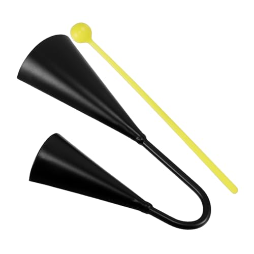 Beaupretty Zweistimmige Handglocke für Binaurales Percussion Instrument Lernspielzeug Sicher und Kinderfreundlich zur Musikalischen Früherziehung Hörfähigkeit Beaupretty Zweistimmige Handglocke für Binaurales Percussion Instrument Lernspielzeug Sicher und Kinderfreundlich zur Musikalischen Früherziehung Hörfähigkeit von Beaupretty