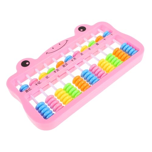 Beaupretty mit Perlen Lernspielzeug für Mathematik für Grundschüler zur Verbesserung von Rechenfähigkeiten und Genauigkeit Tragbar für Einsatz zu Hause Schule Frosch Design von Beaupretty