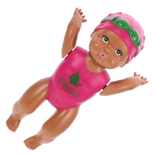 Beaupretty wasserdichte Aufzieh Schimmertochter für Mini Schwimmfigur für Pools und Badewanne Sicheres Wasserspielzeug für Kleinkinder Spaß im Sommer von Beaupretty