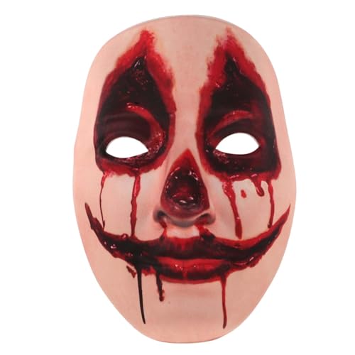 Blutige Brautmaske für Halloween Gruselige Cosplay Requisite für Frauen mit Verstellbaren Riemen Realistisches Design mit Atemlöchern Langlebige Pflegeleichte Halloween Maske von Beaupretty