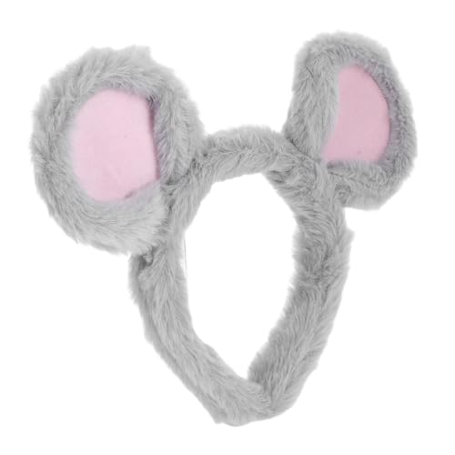 Mausohren Stirnband für Niedliches Tierkostüm Zubehör für Partys und Festivals Elastisches Bequemes Haarband für Jungen und Mausohren für Stundenlangen von Beaupretty