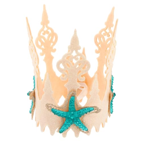 Beavorty 1 PC Hochzeitsfeier Krone Stirnband Meerjungfrau Party Anmutige Haardekoration Kreativer Haarreifen Dekorativer Kopfschmuck Haarstütze Haarversorgung Elegante Krone Perle Beavorty 1 PC Hochzeitsfeier Krone Stirnband Meerjungfrau Party Anmutige Haardekoration Kreativer Haarreifen Dekorativer Kopfschmuck Haarstütze Haarversorgung Elegante Krone Perle von Beavorty