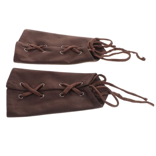 Beavorty 1 Paar Bayerische Handschützer Gürtel Armschützer Stiefelüberzüge Mittelalterliche Armwärmer Piratenstiefelüberzüge Renaissance Piratenstiefelüberzüge Renaissance von Beavorty