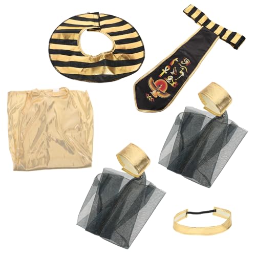 Beavorty 1 Satz Ägyptisches Kostüm für Mädchen Bequemes Verkleidungs Outfit mit Kopfschmuck für Rollenspiele Schulaufführungen Atemberaubende Farben und Angenehmes Tragegefühl Beavorty 1 Satz Ägyptisches Kostüm für Mädchen Bequemes Verkleidungs Outfit mit Kopfschmuck für Rollenspiele Schulaufführungen Atemberaubende Farben und Angenehmes Tragegefühl von Beavorty