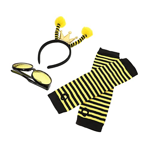 Beavorty 1 Satz Bienen Stirnband mit Brille Teiliges Kostümzubehör für Faschingsfeiern Witziges Kreatives Design für Erwachsene Langlebig Sicher der Anwendung Beavorty 1 Satz Bienen Stirnband mit Brille Teiliges Kostümzubehör für Faschingsfeiern Witziges Kreatives Design für Erwachsene Langlebig Sicher der Anwendung von Beavorty