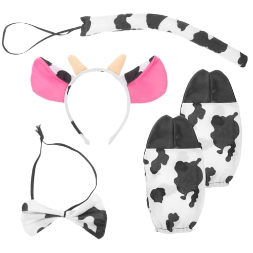 Beavorty 1 Satz Foto -Requisiten lustig LED Fälschung Kuh Tier-Cosplay-Requisite Stirnbänder für dekoratives Stirnband mit Fliege Stirnband für Mädchen Stoff Beavorty 1 Satz Foto -Requisiten lustig LED Fälschung Kuh Tier-Cosplay-Requisite Stirnbänder für dekoratives Stirnband mit Fliege Stirnband für Mädchen Stoff von Beavorty