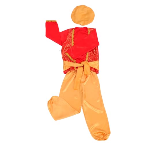 Beavorty 1 Satz Jungen Prinzenkostüm Arabischer mit Hut Gürtel für Halloween Schultheater Themenpartys S Beavorty 1 Satz Jungen Prinzenkostüm Arabischer mit Hut Gürtel für Halloween Schultheater Themenpartys S von Beavorty