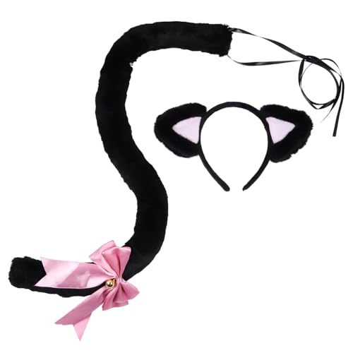 Beavorty 1 Satz Katzenohr-stirnband-set Kostüm Für Tierrollenspiele Haarzubehör Für Mädchen Cosplay-zubehör Pelzige Cosplay-requisiten Halloween-katzen-kostümzubehör Kätzchen Zubehör Stoff Beavorty 1 Satz Katzenohr-stirnband-set Kostüm Für Tierrollenspiele Haarzubehör Für Mädchen Cosplay-zubehör Pelzige Cosplay-requisiten Halloween-katzen-kostümzubehör Kätzchen Zubehör Stoff von Beavorty