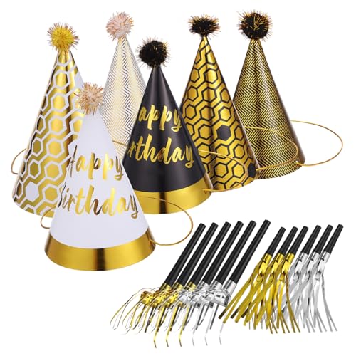 Beavorty 1 Satz Kopfbedeckungen Hörner Luftauslässe Pfeifenkegel Für Hut Mit Festlichen Papiergebläsen Feierlichkeiten Schöne Kunststoffversammlungen Events Beavorty 1 Satz Kopfbedeckungen Hörner Luftauslässe Pfeifenkegel Für Hut Mit Festlichen Papiergebläsen Feierlichkeiten Schöne Kunststoffversammlungen Events von Beavorty