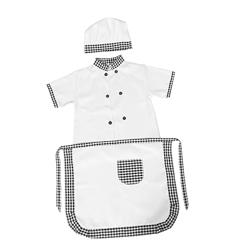 Beavorty 1 Satz Kostüm Koch Kinderkoch -Outfit Koch Kostüm Schürzen kinderkochmütze halloweenkostüme Koch Kostüm Kleinkind Schürze für Karriere-Rollenspiele Polyester Beavorty 1 Satz Kostüm Koch Kinderkoch -Outfit Koch Kostüm Schürzen kinderkochmütze halloweenkostüme Koch Kostüm Kleinkind Schürze für Karriere-Rollenspiele Polyester von Beavorty