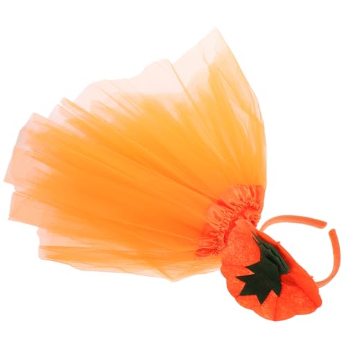 Beavorty 1 Satz Kürbis Stirnband Halloween-Tutu-Rock für Kürbis Kostüm Stirnband Halloween-Haarschmuck für Halloween flauschiger Tutu-Rock Vlies Orange Beavorty 1 Satz Kürbis Stirnband Halloween-Tutu-Rock für Kürbis Kostüm Stirnband Halloween-Haarschmuck für Halloween flauschiger Tutu-Rock Vlies Orange von Beavorty