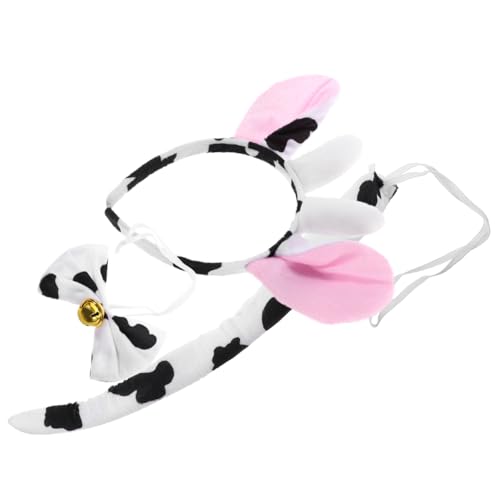 Beavorty 1 Satz Kuh Haarreif mit Fliege Verkleidung Zubehör für Erwachsene für Halloween Geburtstagsfeiern Themenveranstaltungen Beavorty 1 Satz Kuh Haarreif mit Fliege Verkleidung Zubehör für Erwachsene für Halloween Geburtstagsfeiern Themenveranstaltungen von Beavorty