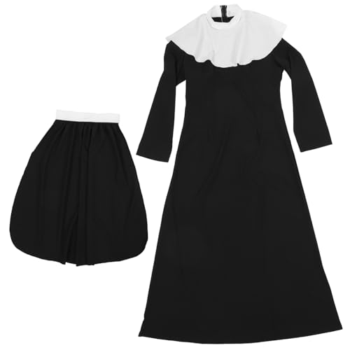Beavorty 1 Satz Nonne COS -Kleidung Erwachsene Halloween Die Nonnen -Outfit -Kostüme Frauen Frauen Kostümfrauen Kostüme für Frauen Kostüm für Frauen Cosplay Kostüm Frauen Elasthan Beavorty 1 Satz Nonne COS -Kleidung Erwachsene Halloween Die Nonnen -Outfit -Kostüme Frauen Frauen Kostümfrauen Kostüme für Frauen Kostüm für Frauen Cosplay Kostüm Frauen Elasthan von Beavorty