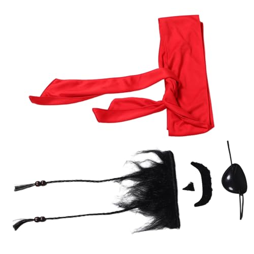Beavorty 1 Satz Piratenkostüm Set für Teiliges Set mit Augenklappe und Gürteltuch für Halloween Kostümpartys und Themenveranstaltungen Hautfreundliches Material Verkleidung für Kleine Beavorty 1 Satz Piratenkostüm Set für Teiliges Set mit Augenklappe und Gürteltuch für Halloween Kostümpartys und Themenveranstaltungen Hautfreundliches Material Verkleidung für Kleine von Beavorty